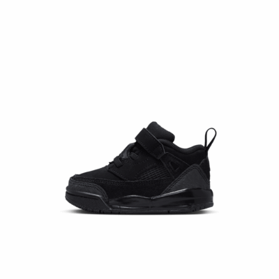 TD Air Jordan Spizike Low - 'Black/Black'