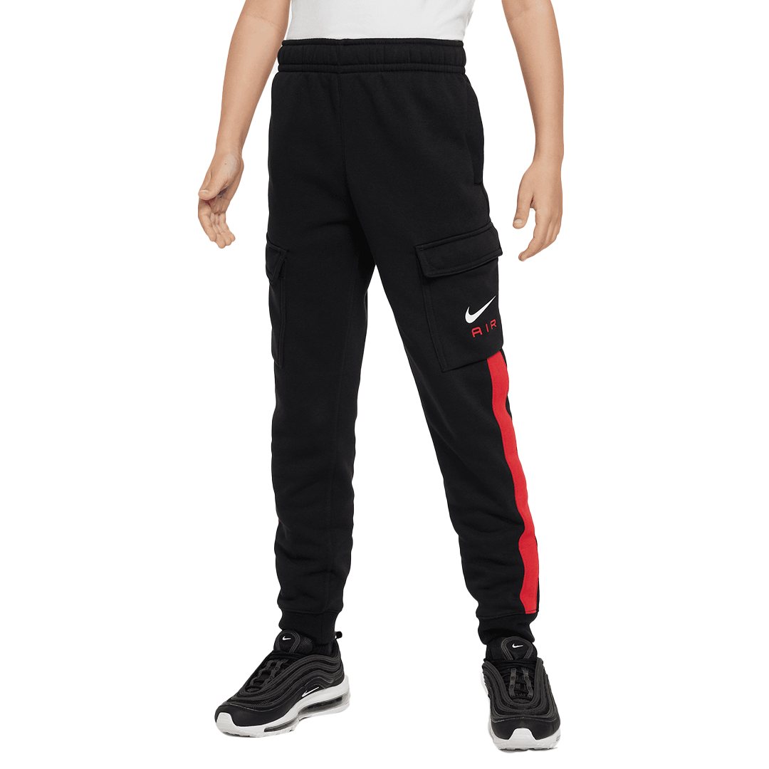 nike double swoosh joggers red