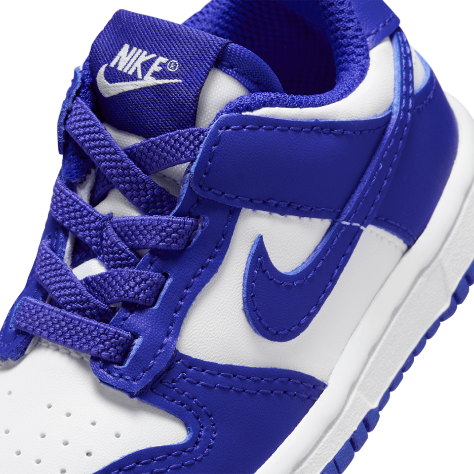 TD Nike Dunk Low - 'White/Concord' - Image 7