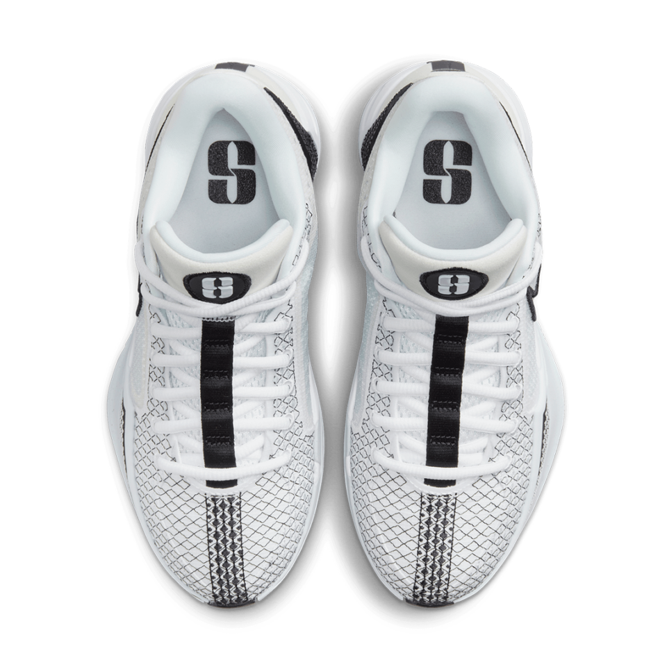 WMNS Nike Sabrina 1 - 'White/Black-Football Grey' - Image 6