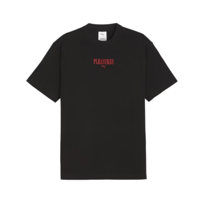 Puma X Pleasures Graphic Tee - 'Puma Black'