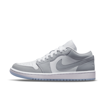 WMNS Air Jordan 1 Low - 'White/Wolf Grey'