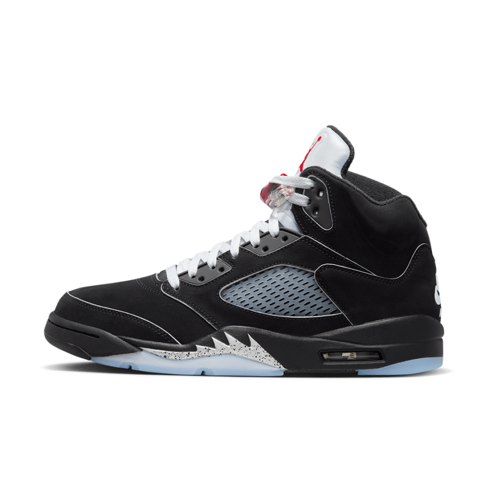 Air Jordan 5 OG - 'Black/White/Metallic Silver/Fire Red'