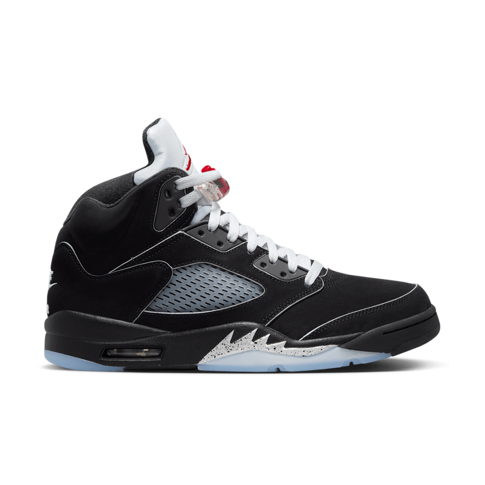 Air Jordan 5 OG - 'Black/White/Metallic Silver/Fire Red'