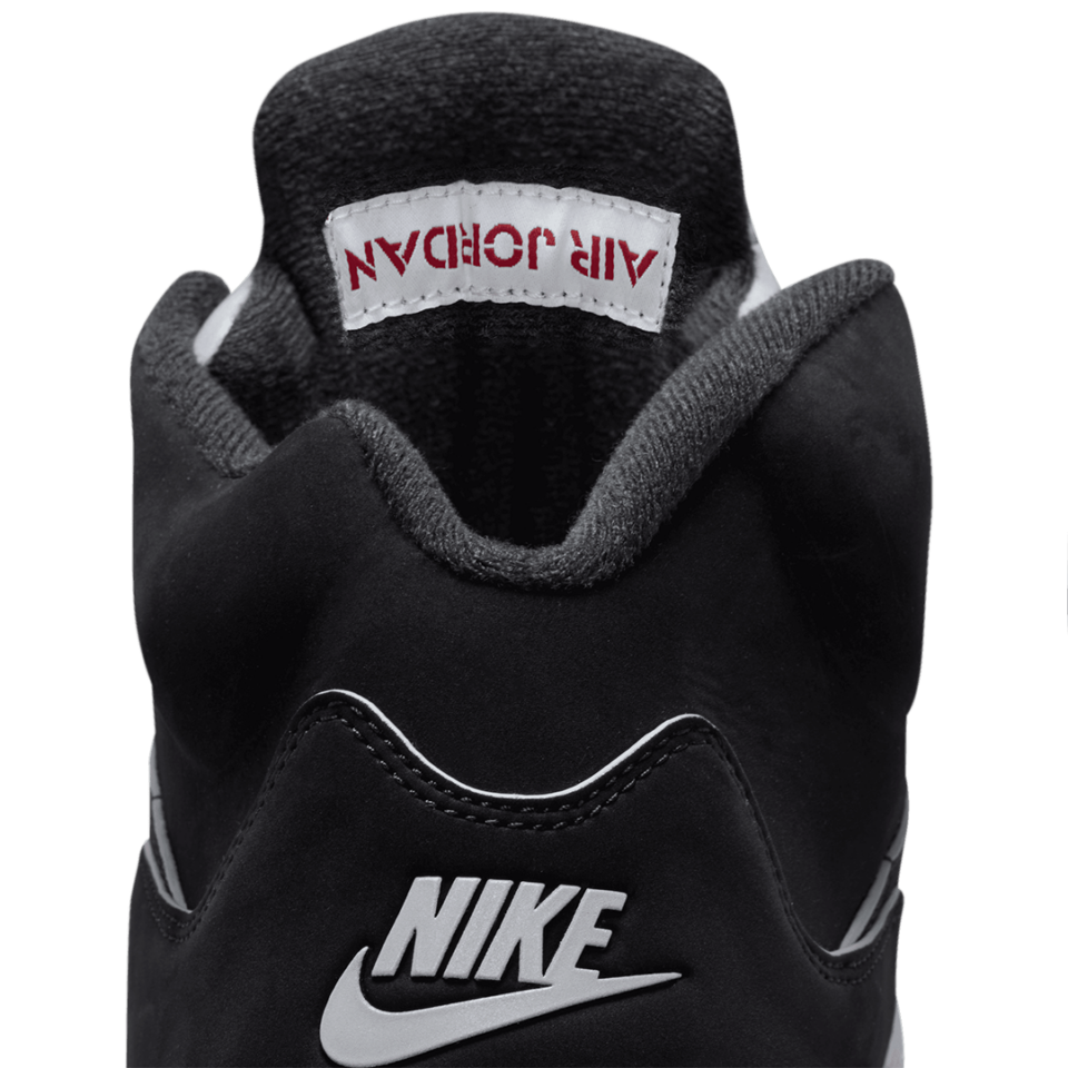 Air Jordan 5 OG - 'Black/White/Metallic Silver/Fire Red'