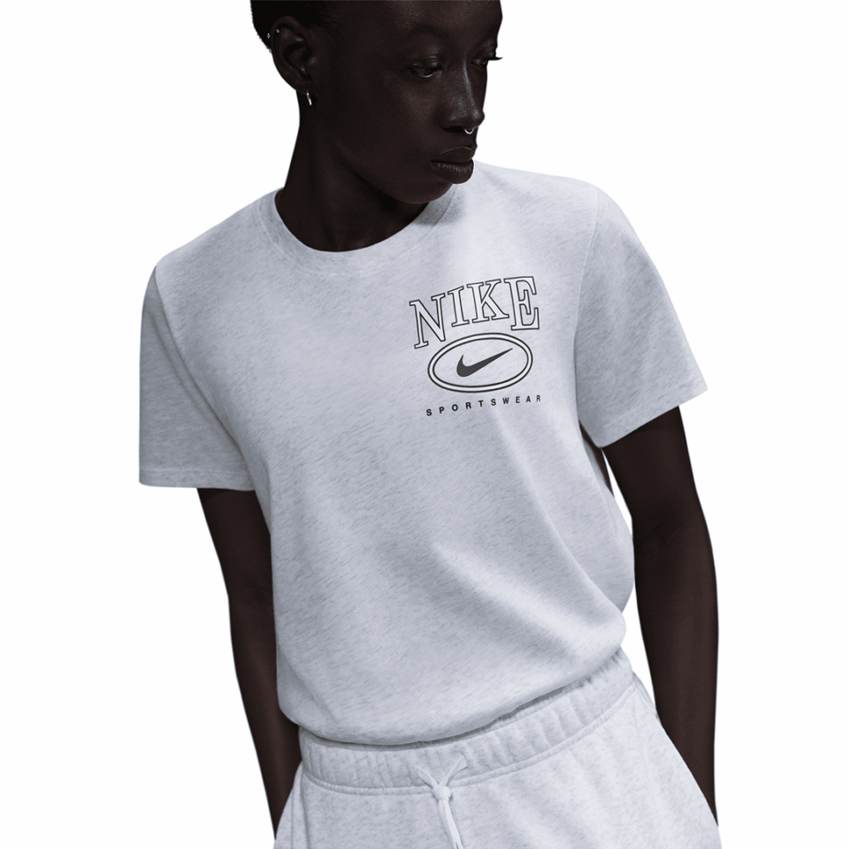 WMNS Nike Club Tee - 'Birch Heather'