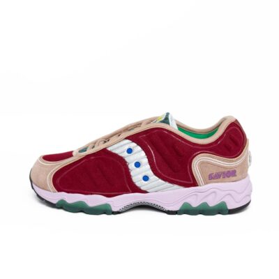 Saucony x Jae Tips Matrix 'Savior' - 'Cranberry'