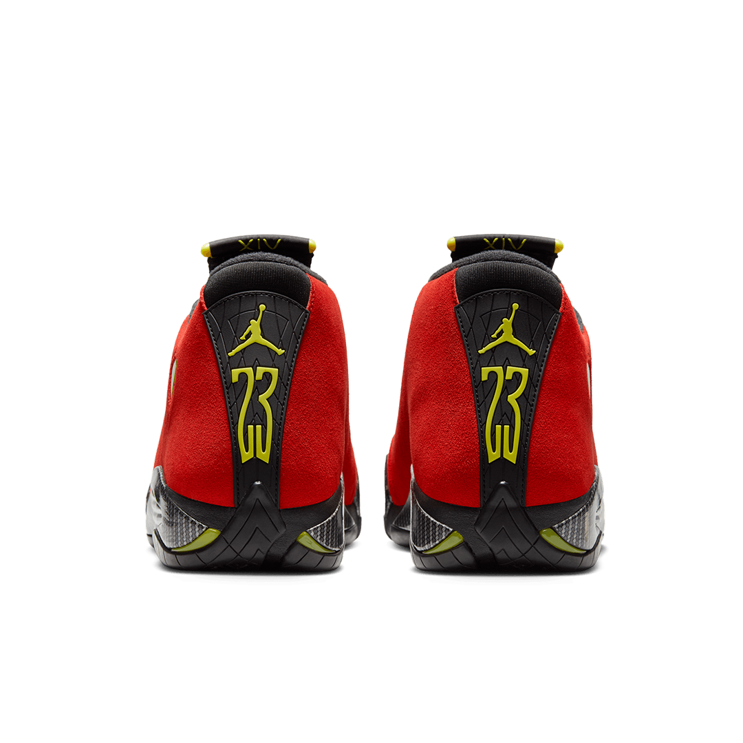 Air Jordan 14 – 'Challenge Red/Black/Vibrant Yellow' – Kicks