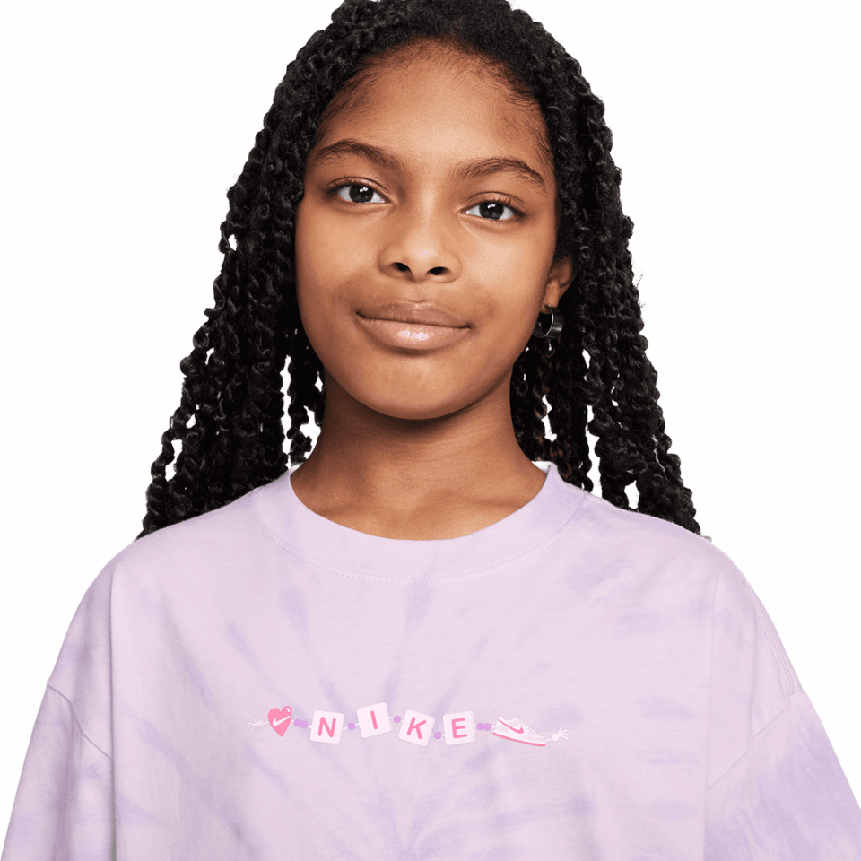 Kids Nike Tee - 'Doll/Hydrangeas'