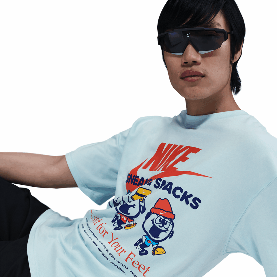 Nike Max 90 Sole Food Tee - 'Glacier Blue'