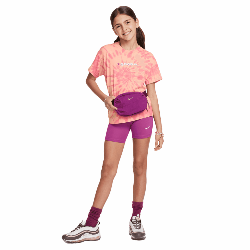 Kids Nike Tee - 'Apricot/Agate/Playful Pink'