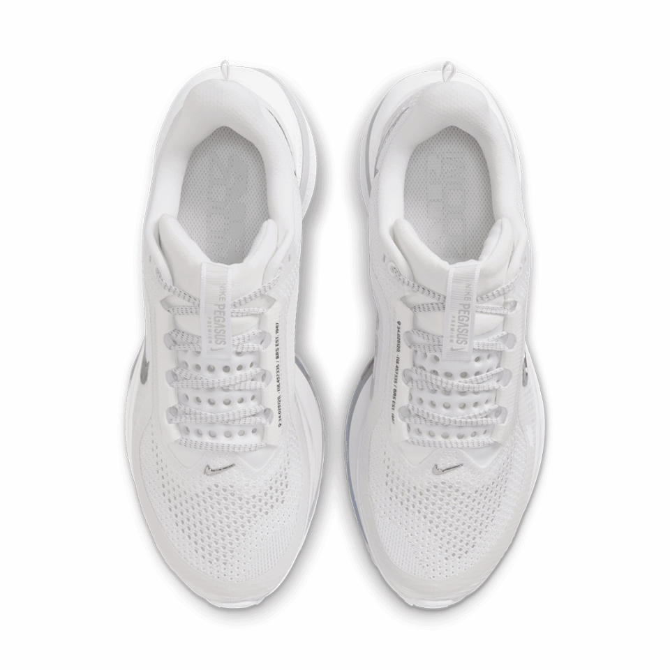 WMNS Nike Pegasus Premium - 'White/Metallic Silver'