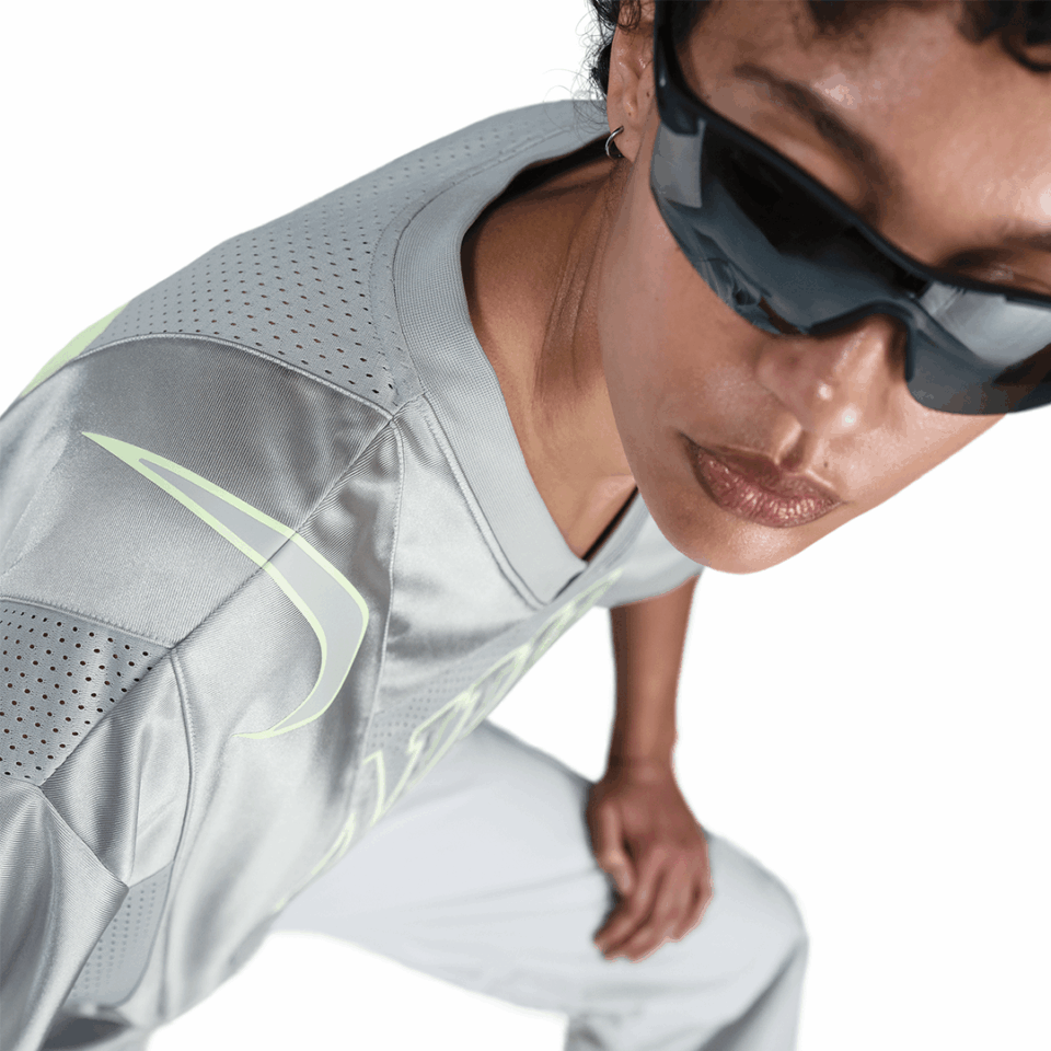 WMNS Nike Street Top - 'Light Smoke Grey/Barely Volt'