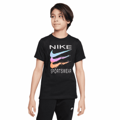 Kids Nike Tee - 'Black/Black'