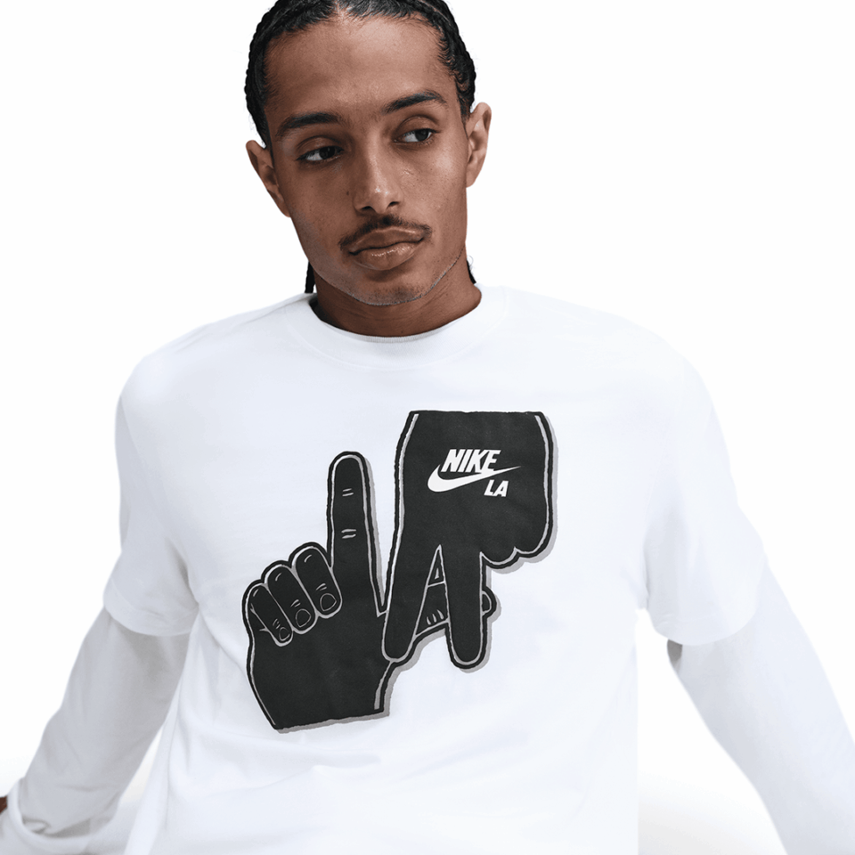 Nike Tee - 'White/Black'