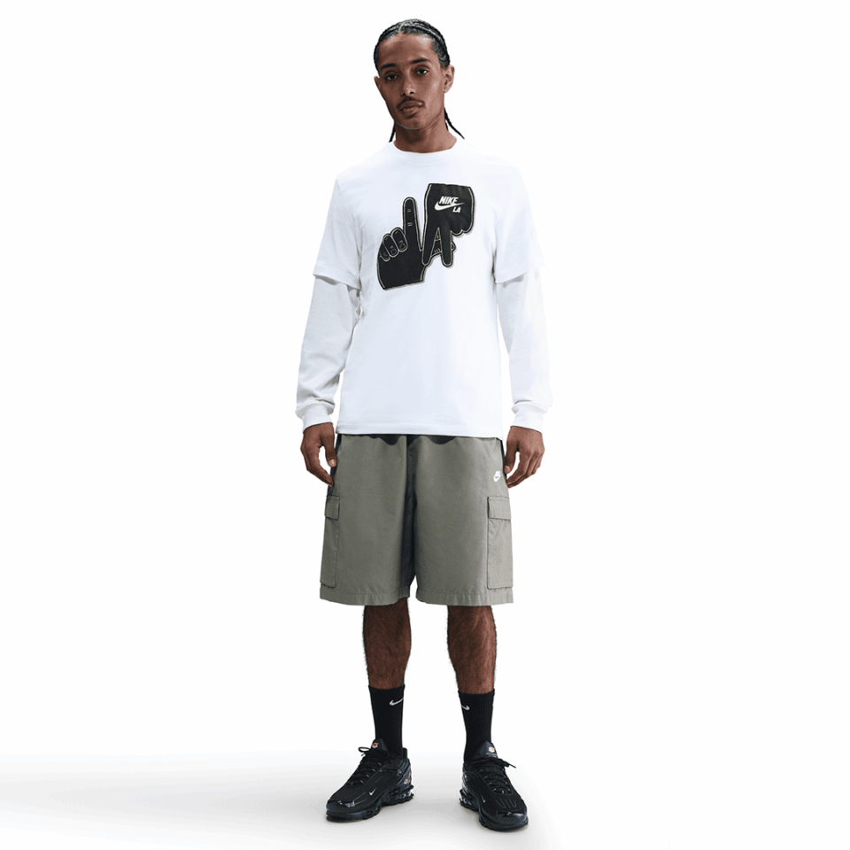 Nike Tee - 'White/Black'