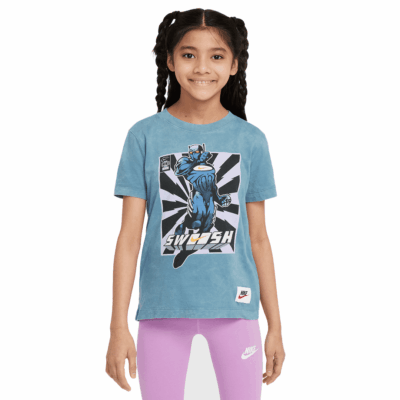 Kids Nike Tee - 'Smokey Blue'