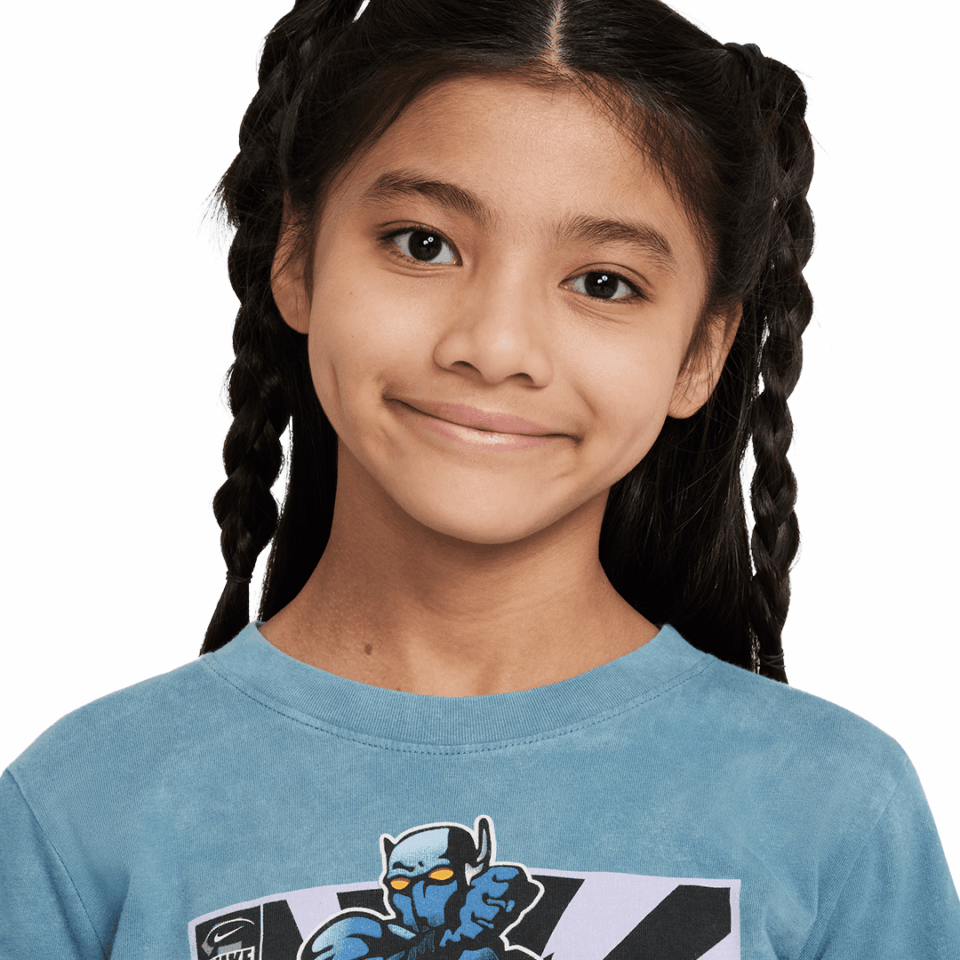Kids Nike Tee - 'Smokey Blue'