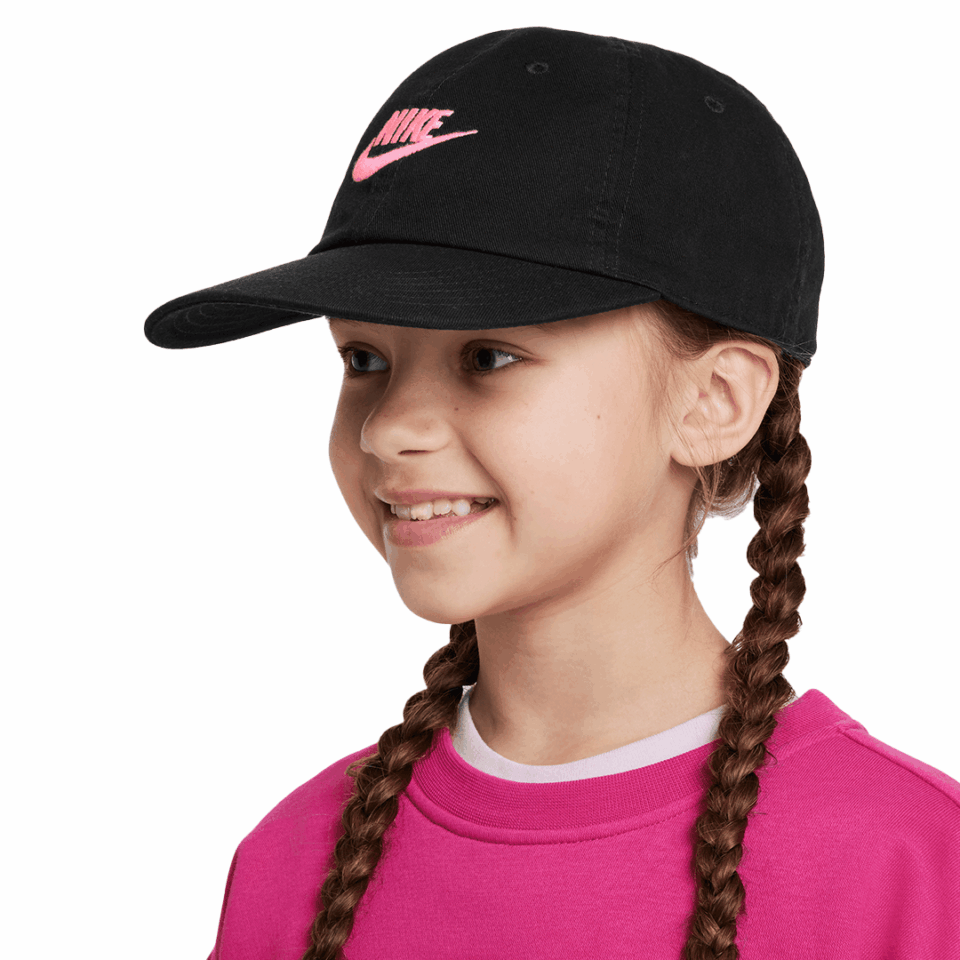 Kids Nike Strapback Hat - 'Black/Hyper Pink'