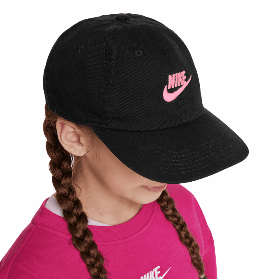 Kids Nike Strapback Hat - 'Black/Hyper Pink'
