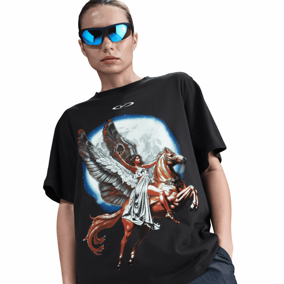WMNS Nike Soaring Tee - 'Off Noir/White'