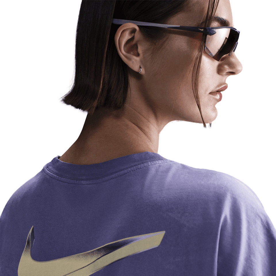 WMNS Nike Oversized Tee - 'Dusty Amethyst'
