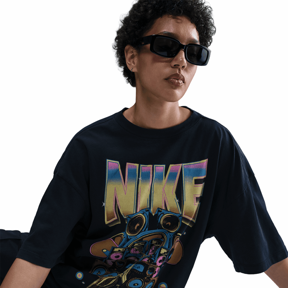 WMNS Nike Oversized Tee - 'Black'