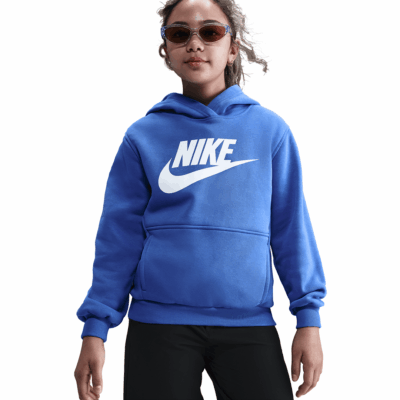 Kids Nike Hoodie - 'Comet Blue/White'