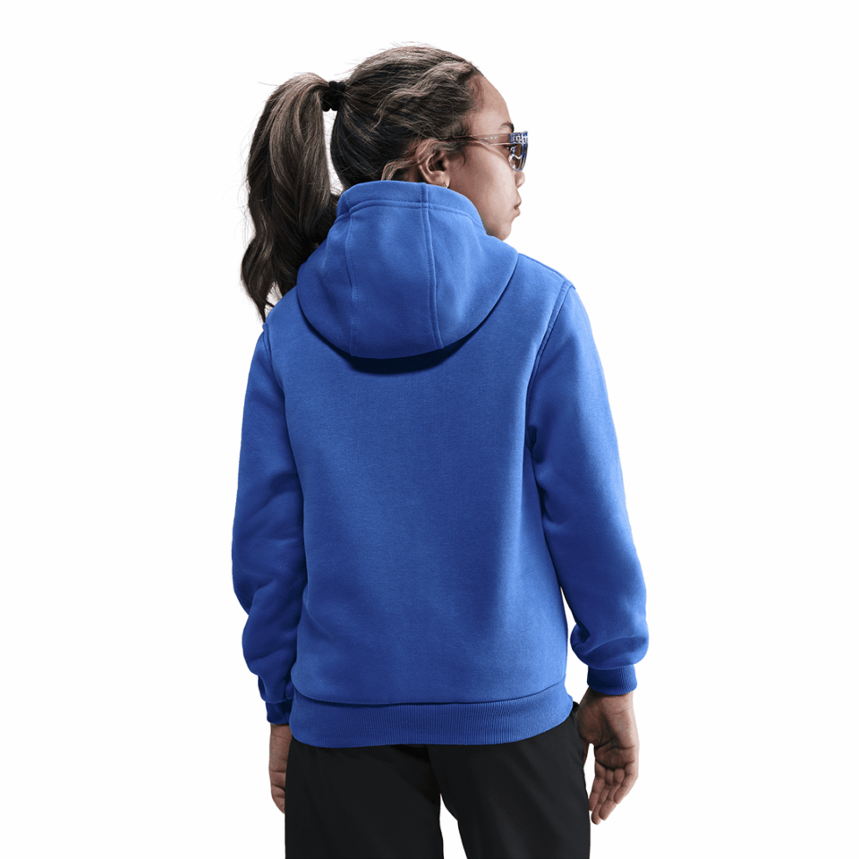 Kids Nike Hoodie - 'Comet Blue/White'