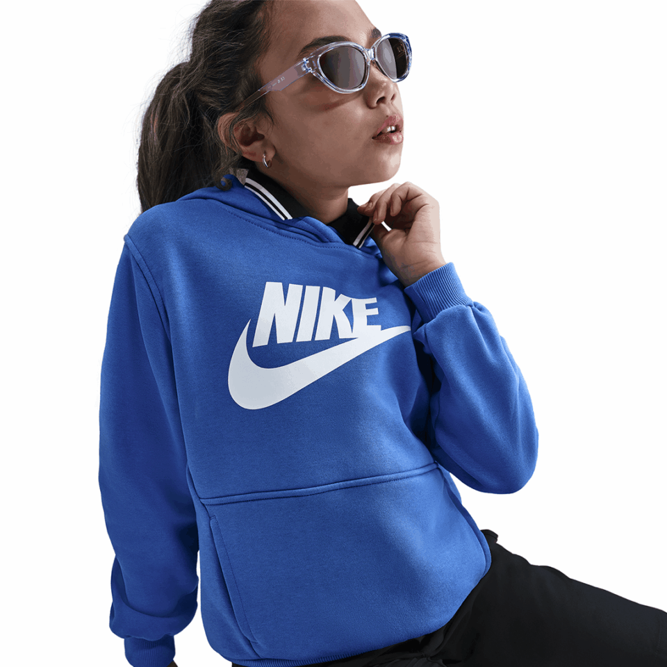 Kids Nike Hoodie - 'Comet Blue/White'