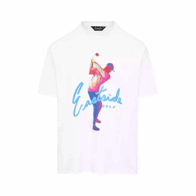 Eastside Golf Miami 'Be You' Tee - 'Bright White'