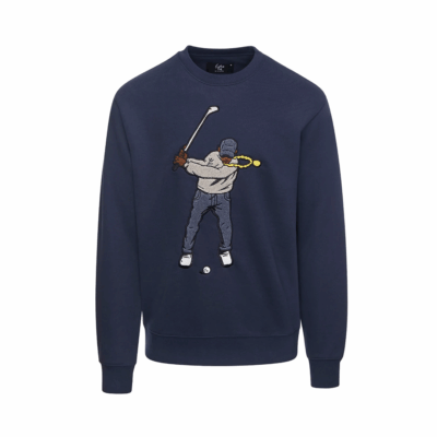Eastside Golf Core Swingman Crew - 'Midnight Navy'