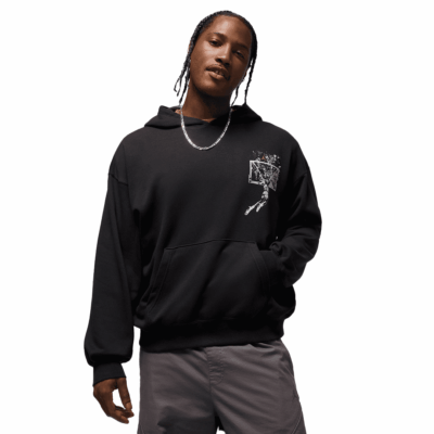 Jordan Brooklyn Hoodie - 'Black/Starfish'