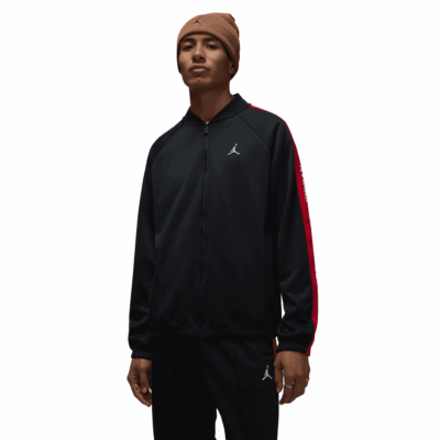 Jordan Track Jacket - 'Black/Gym Red'
