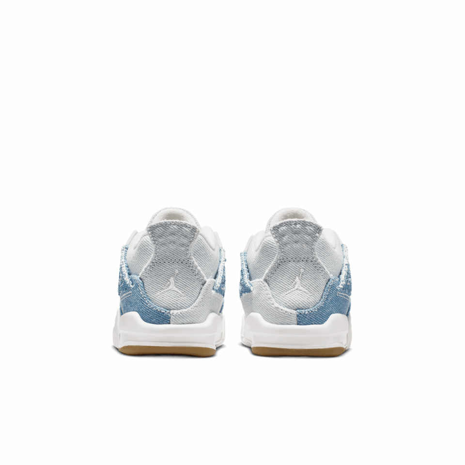 TD Air Jordan 4 TEX - 'Sail/Worn Blue/Metallic Gold'