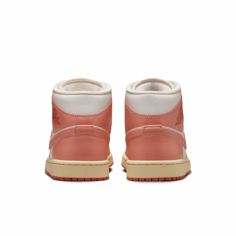 WMNS Air Jordan 1 Mid - 'Sail/Light Madder Root'