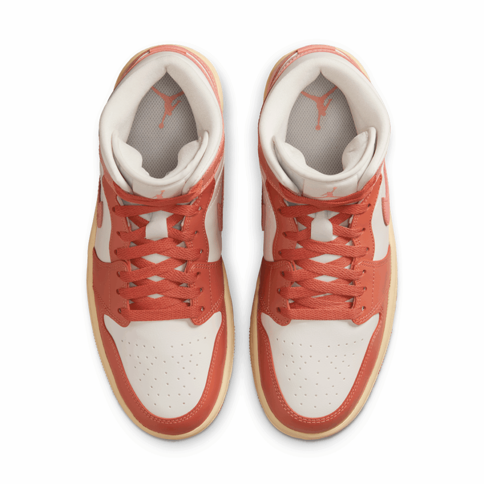 WMNS Air Jordan 1 Mid - 'Sail/Light Madder Root'