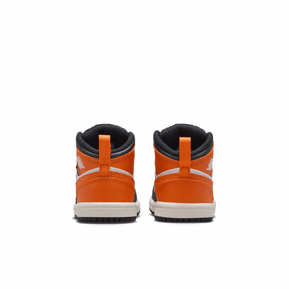 TD Air Jordan 1 Mid - 'Starfish/Black'