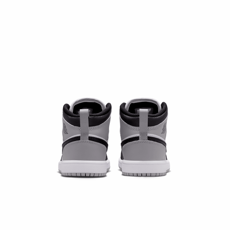 PS Air Jordan 1 Mid - 'White/Black'