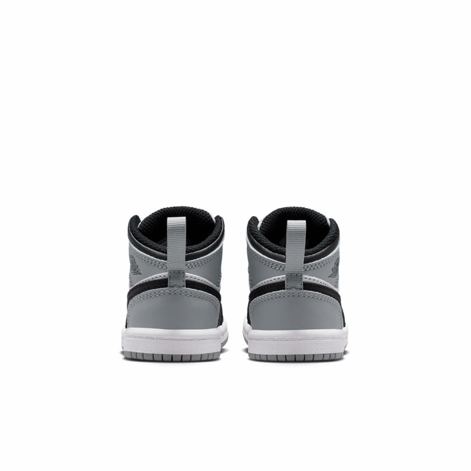 TD Air Jordan 1 Mid - 'White/Black'