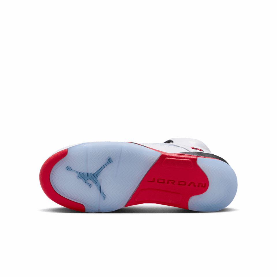 GS Air Jordan 5 - 'Fire Red'