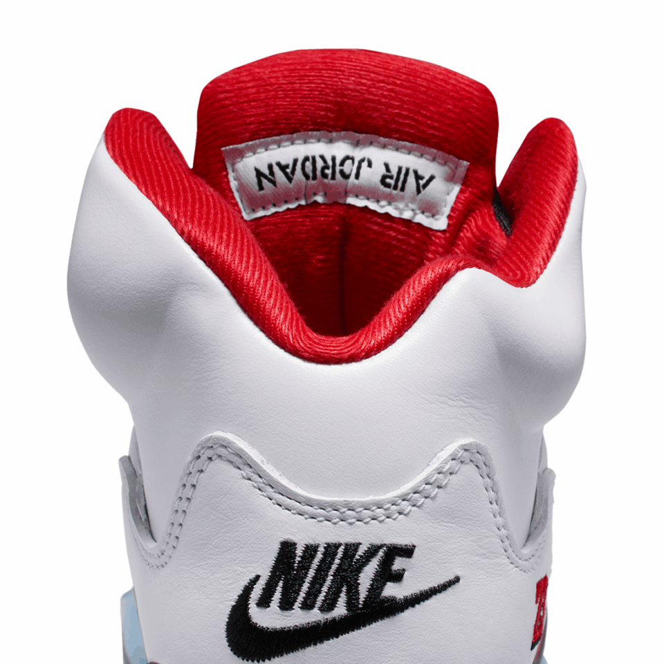 GS Air Jordan 5 - 'Fire Red'