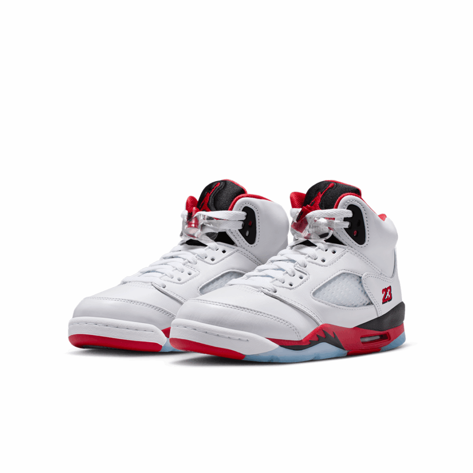 GS Air Jordan 5 - 'Fire Red'