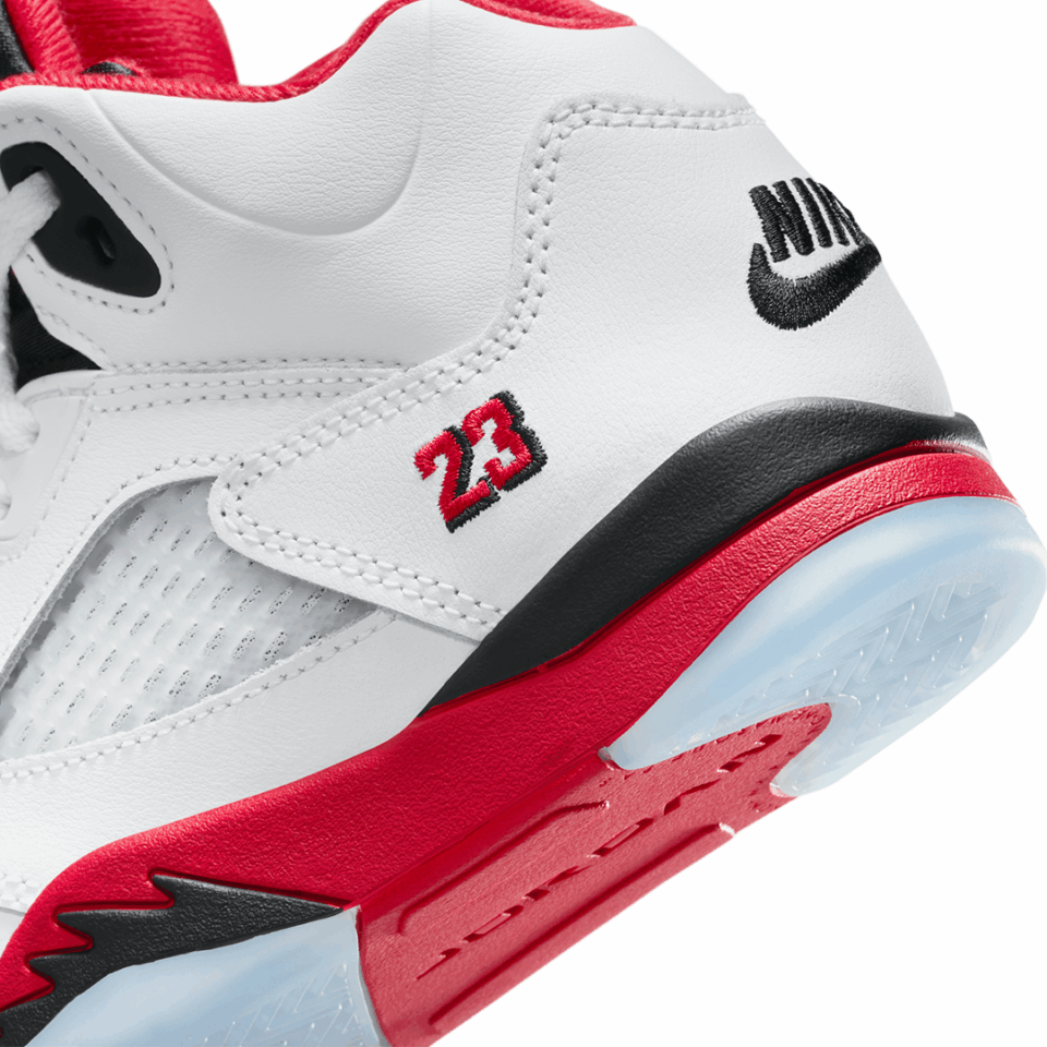 PS Air Jordan 5 - 'Fire Red'
