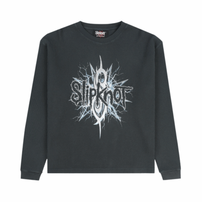 Pleasures Spit Thermal L/S Tee - 'Faded Black'