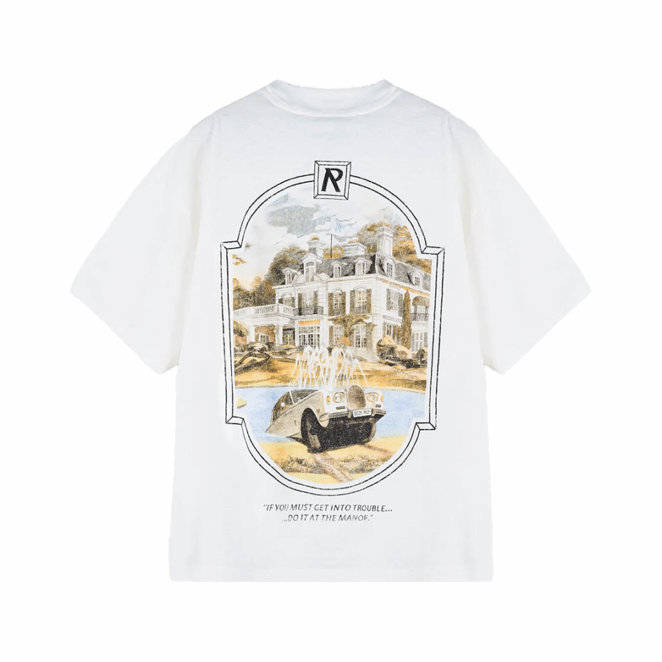 Represent Revere Manor Tee - 'Aged White'