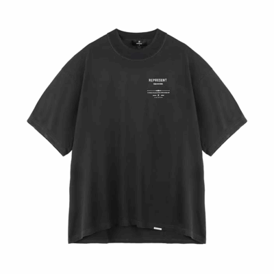 Represent Revere Manor Tee - 'Stained Black'