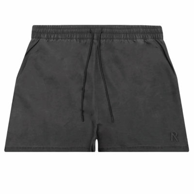 Represent Smart Swim Metal Initial Short - 'Black'