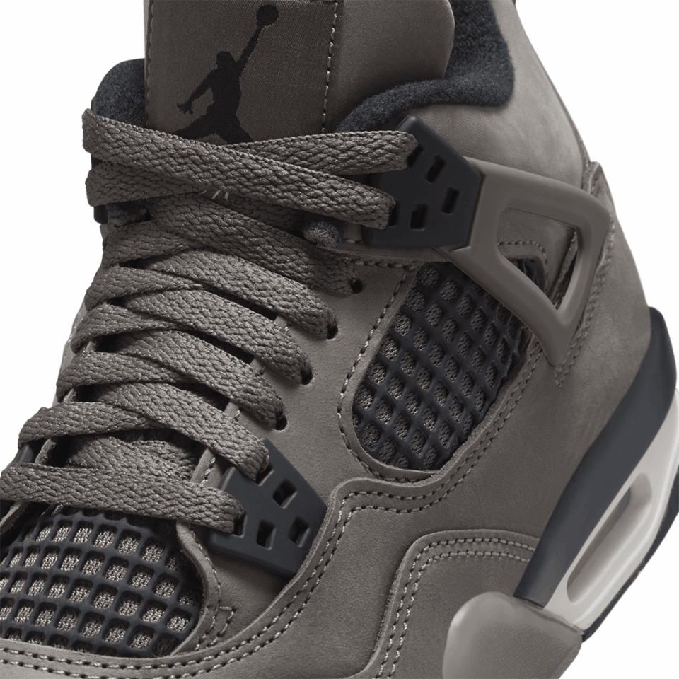 GS Air Jordan 4 - 'Cave Stone/Black/Phantom'