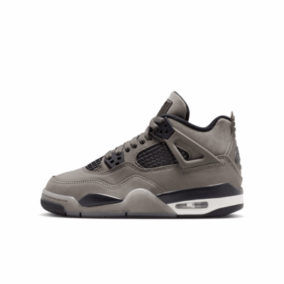 GS Air Jordan 4 - 'Cave Stone/Black/Phantom'